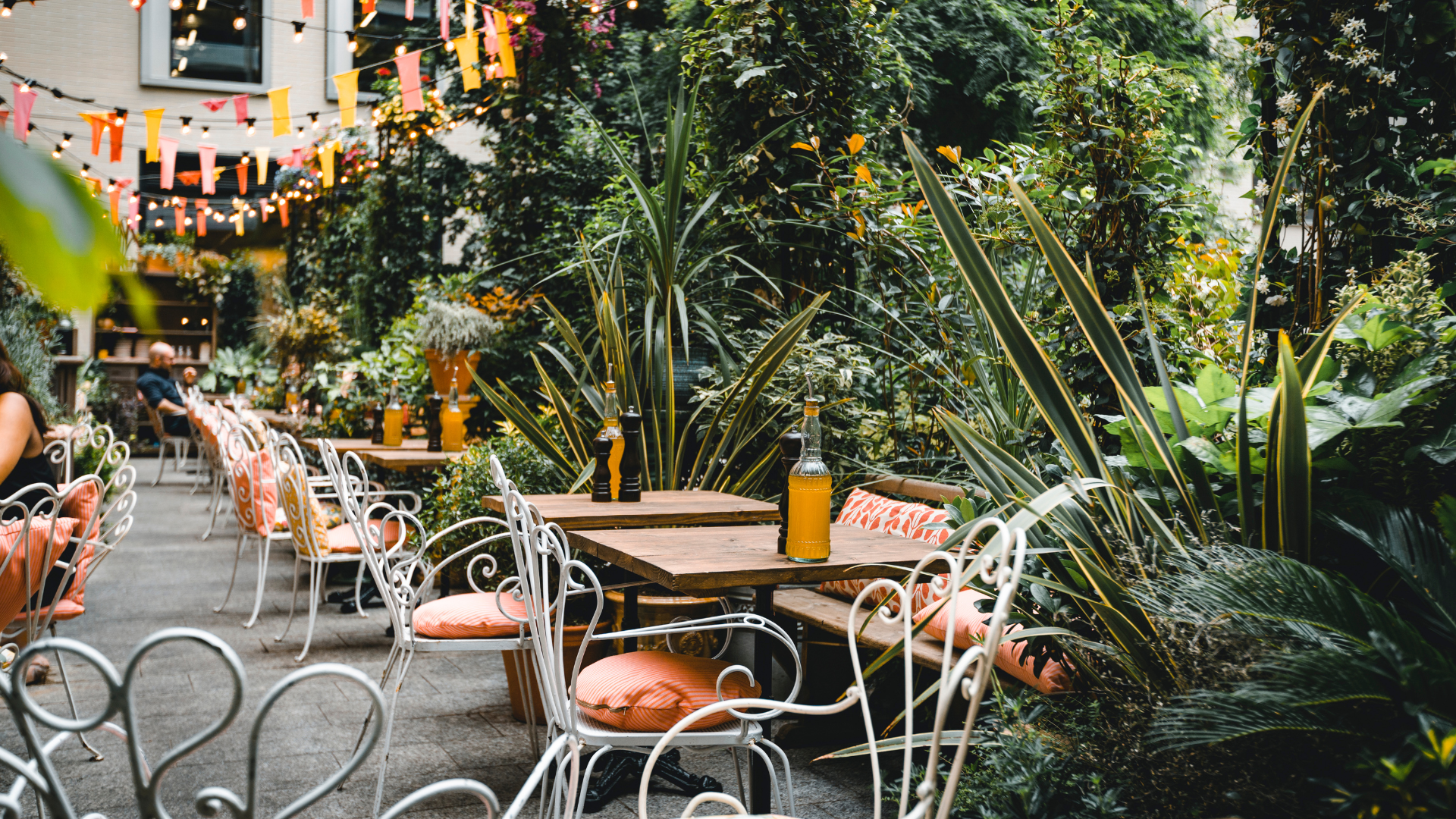 La terrasse d'Au Pain Perdu